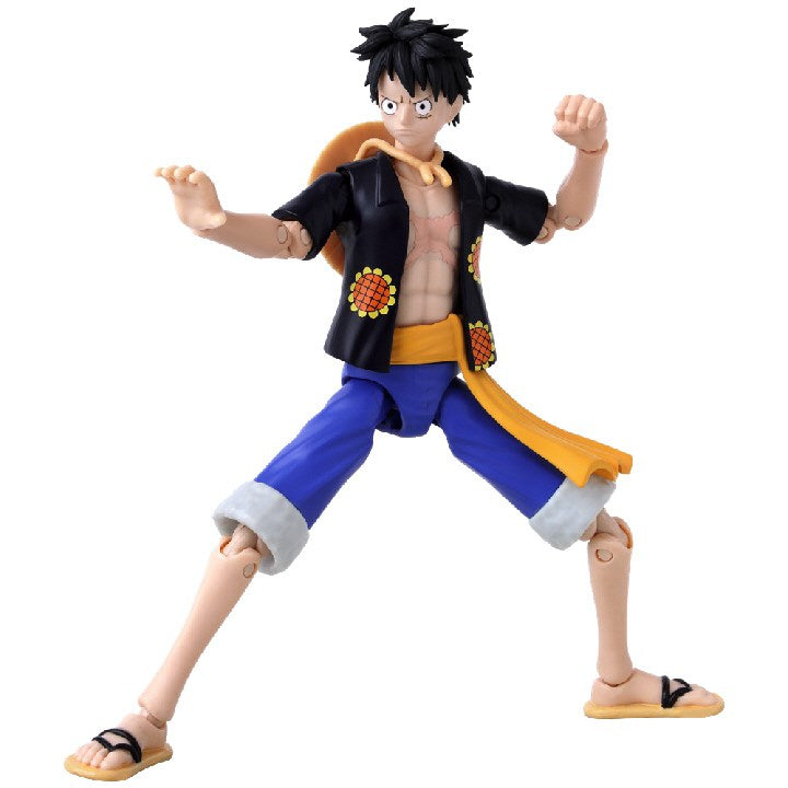 ANIME HEROES ONE PIECE - MONKEY D. LUFFY DRESSROSA Brand BANDAI