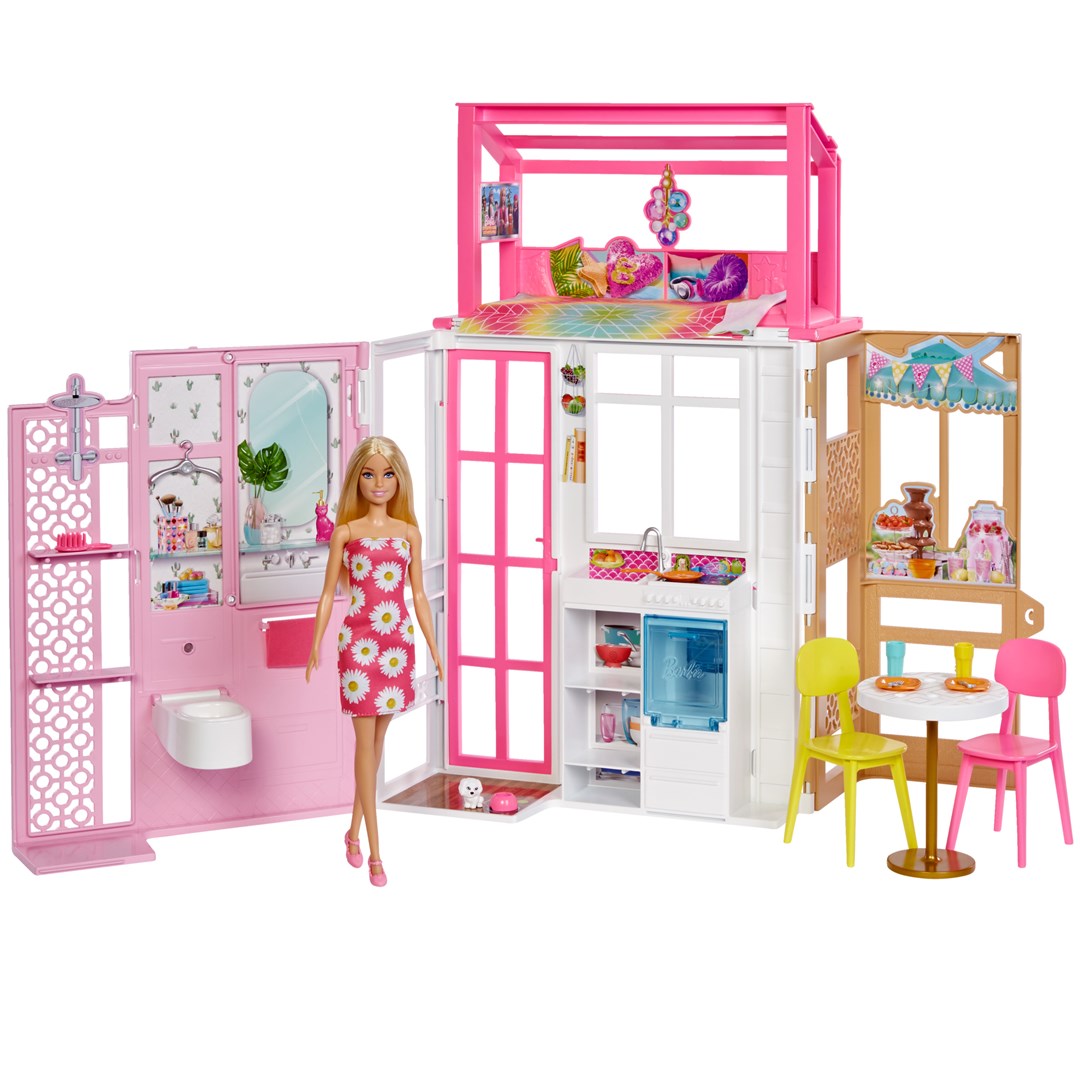 Barbie Vacation House Doll and Playset Brand MATTEL