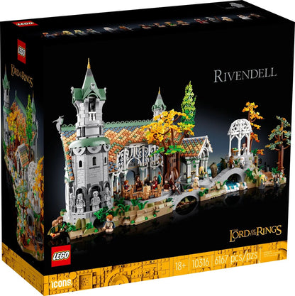 LEGO ICONS 10316 THE LORD OF THE RINGS: RIVENDELL Brand Lego