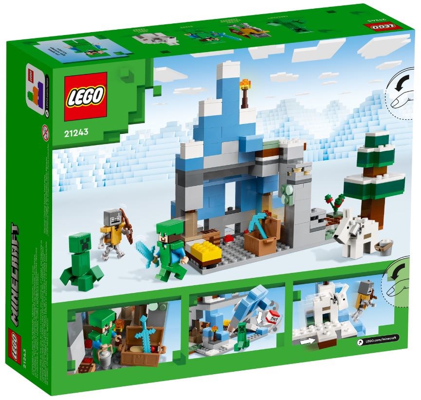 LEGO MINECRAFT 21243 THE FROZEN PEAKS Brand Lego