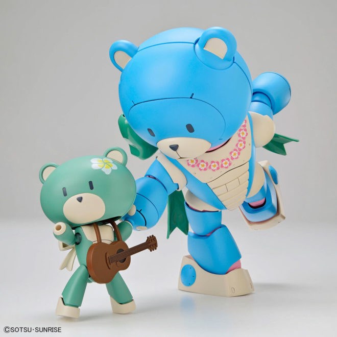 HGBM 1/144 BEARGGUY OHANA & ALOHARO SET Brand BANDAI