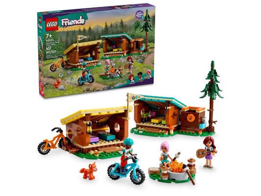 Blocks LEGO FRIENDS 42624 Adventure Camp Cozy Cabins Brand Lego