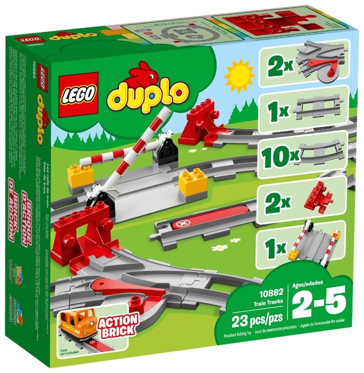 LEGO DUPLO 10882 TRAIN TRACKS Brand Lego