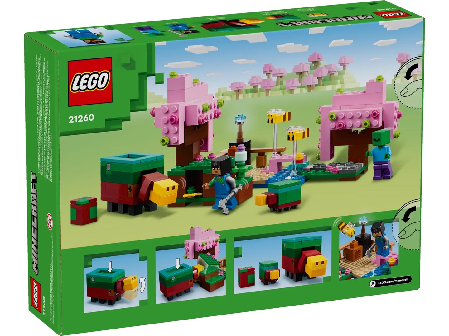 Blocks LEGO MINECRAFT 21260 The Cherry Blossom Garden Brand Lego