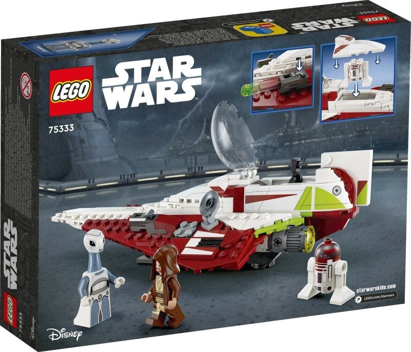 LEGO STAR WARS 75333 OBI-WAN KENOBI'S JEDI STARFIGHTER Brand Lego