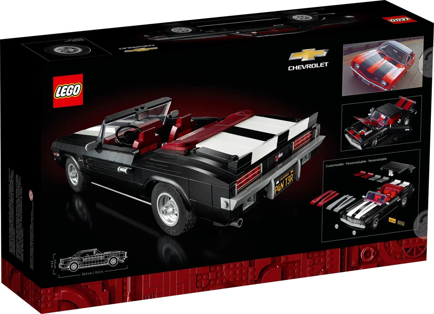 LEGO ICONS 10304 CHEVROLET CAMARO Z28 Brand Lego