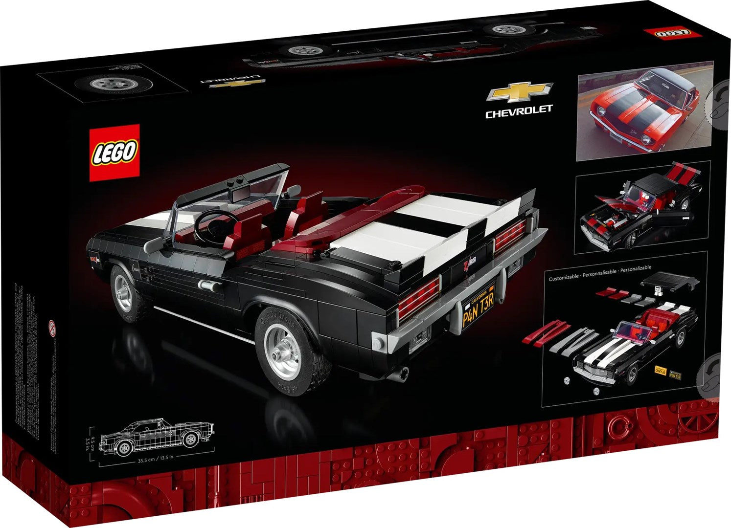 LEGO ICONS 10304 CHEVROLET CAMARO Z28 Brand Lego