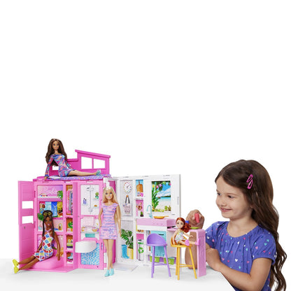 Barbie Cozy House + Doll set HRJ77 p2 MATTEL Brand MATTEL