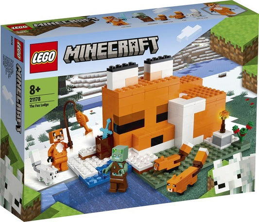 LEGO Minecraft 21178 Foxes' Habitat Brand Lego
