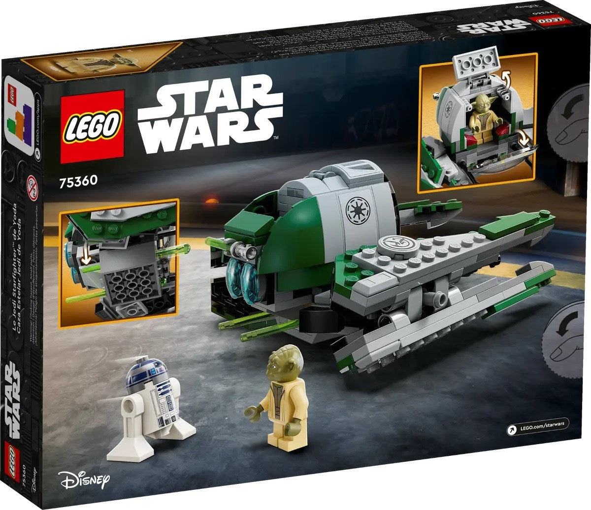 LEGO STAR WARS 75360 YODA'S JEDI STARFIGHTER Brand Lego