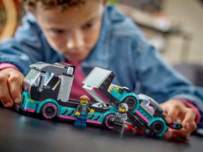 LEGO CITY 60406 RACE CAR AND CAR CARRIER TRUCK Brand Lego
